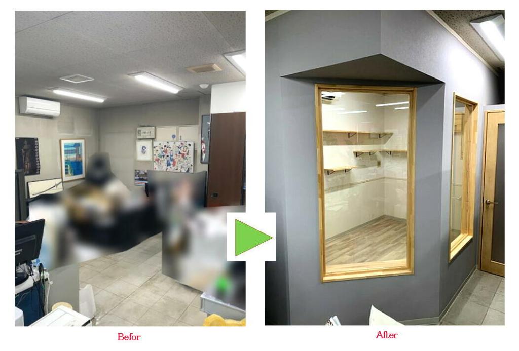 【浜松市】事務所の一角に猫ちゃん専用ルームを新設|保護猫のためのペットリフォーム