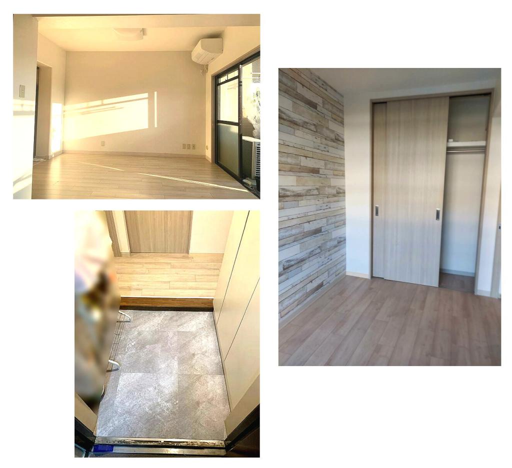 【浜松市中央区マンションリフォーム施工事例】子供独立後に和室をLDへ拡張・水廻り交換・引き戸変更で夫婦二人の快適空間へ